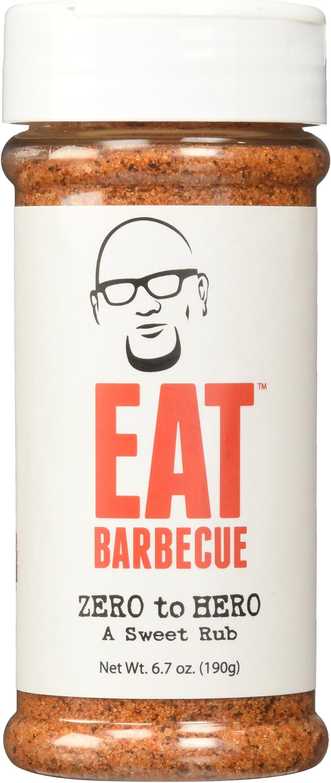 Eat BBQZero To Hero' Sweet BBQ Rub - 175g (6.2 oz)