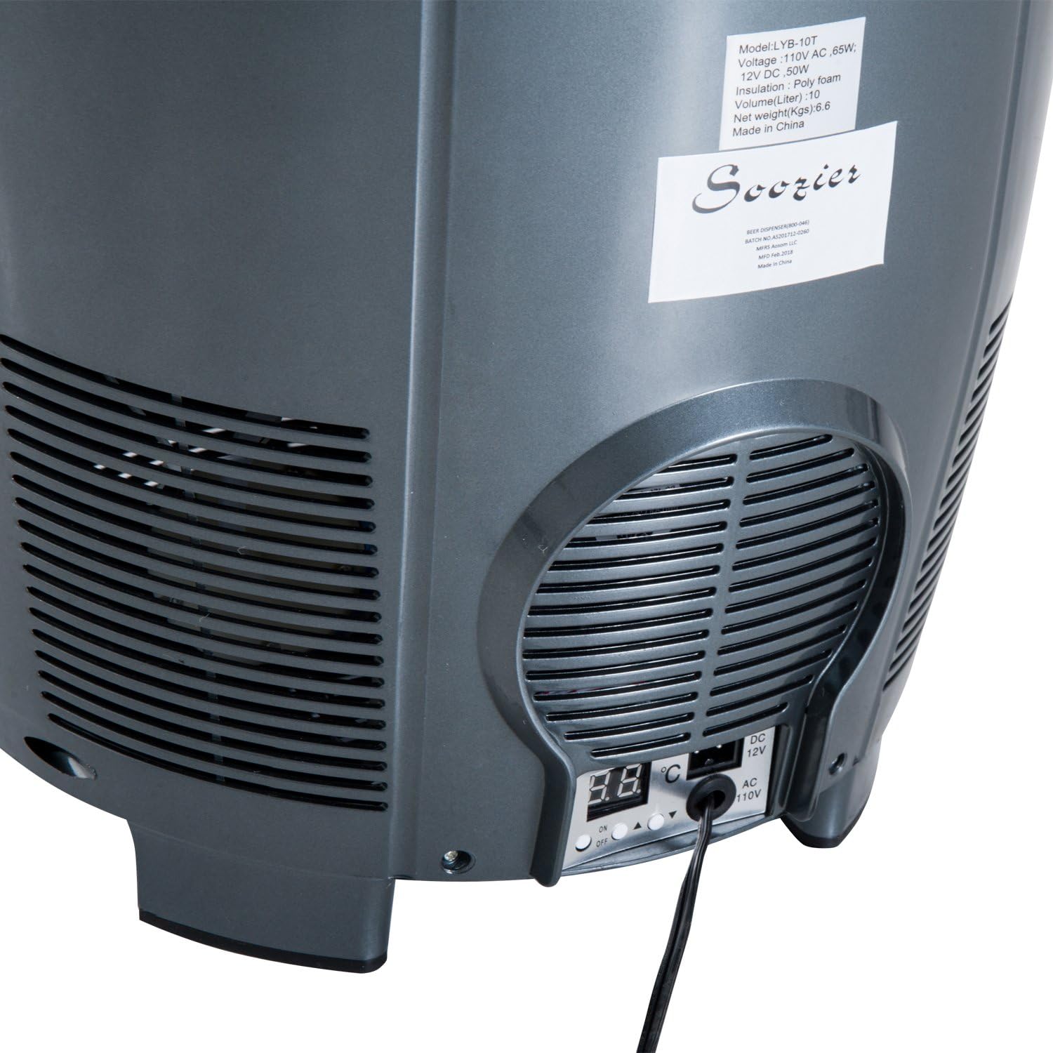 homcom beer dispenser