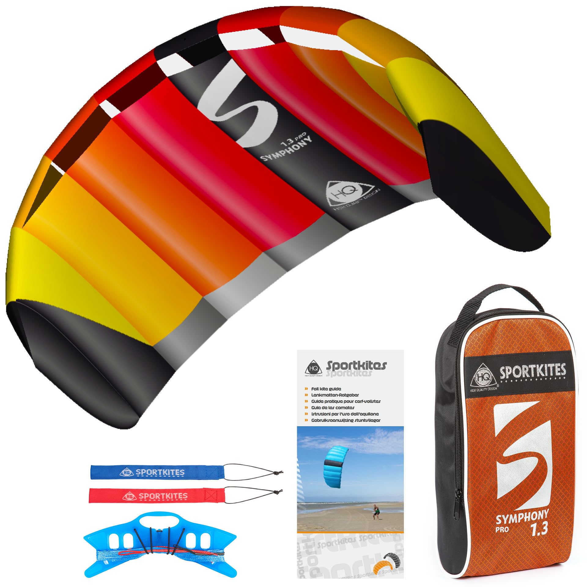 HQ Symphony Pro - two-line steering mat - includes steering cord and loops (R2F).