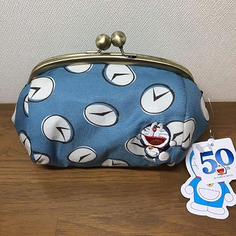Amazon Co Jp ドラえもん 50周年 がま口ポーチ ホビー 通販