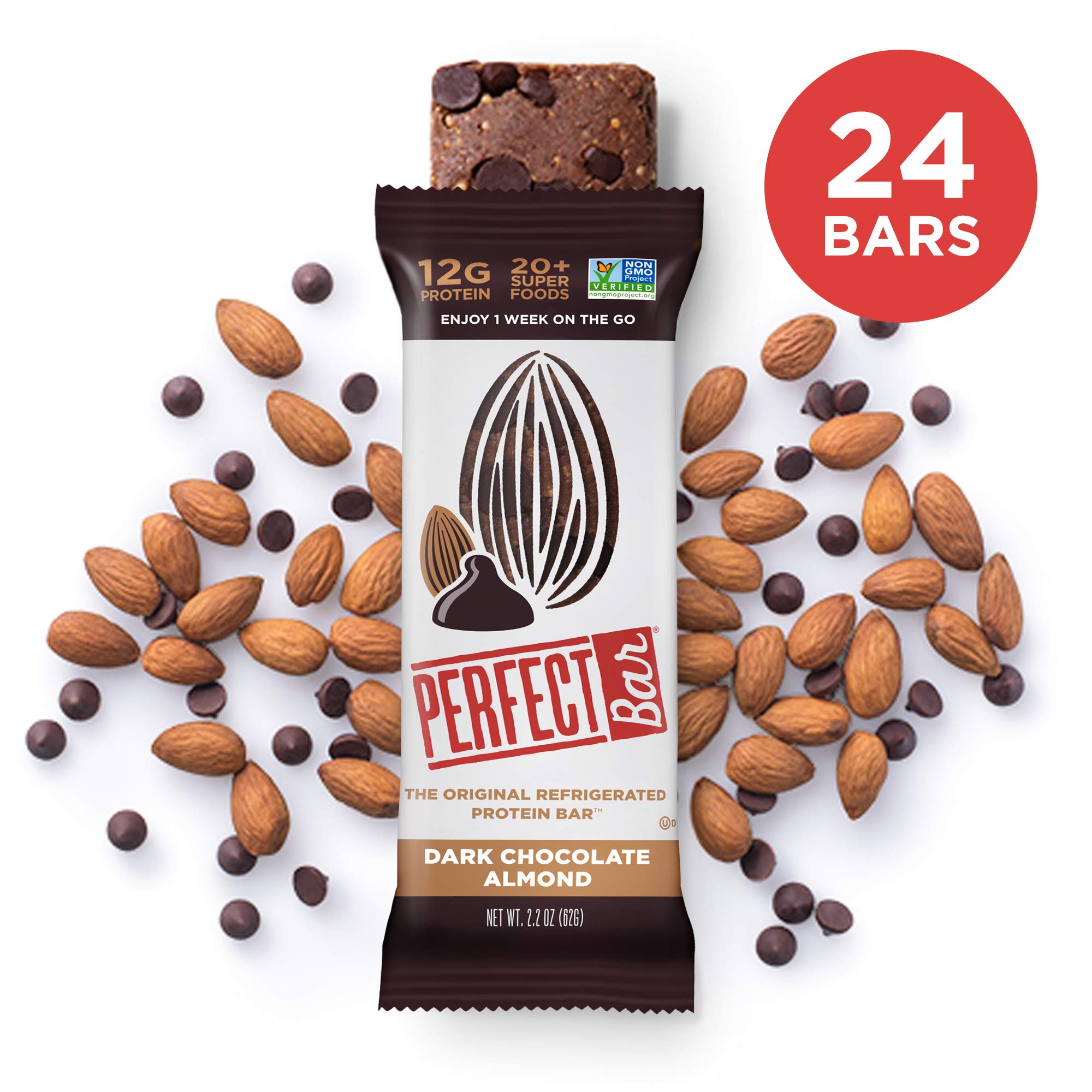 Perfect Bar Original Refrigerated Protein Bar, Almond