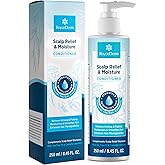 Roycederm Scalp Relief & Moisture Conditioner: Hydrating & Nourishing Formula with Jojoba Oil, Aloe Vera & Camellia Oil, Soothes Dry, Itchy Scalp