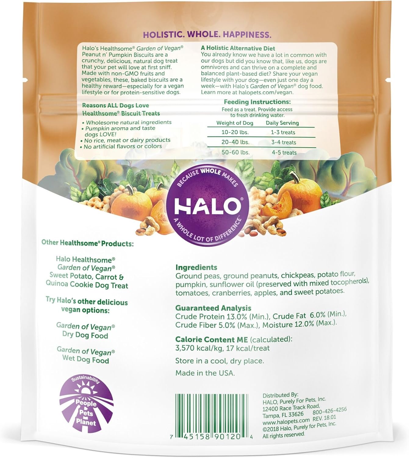 halo vegan food
