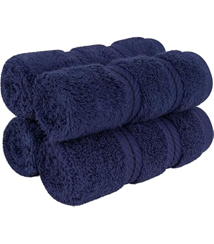 American Veteran Towel, Asciugamani da bagno turchi in 100% cotone per bagno, confezione da 4, 68