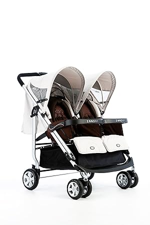 zooper double stroller