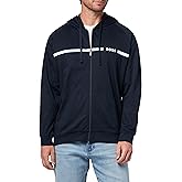 BOSS mens Authentic Zip Up Hooded Sweatshirt
