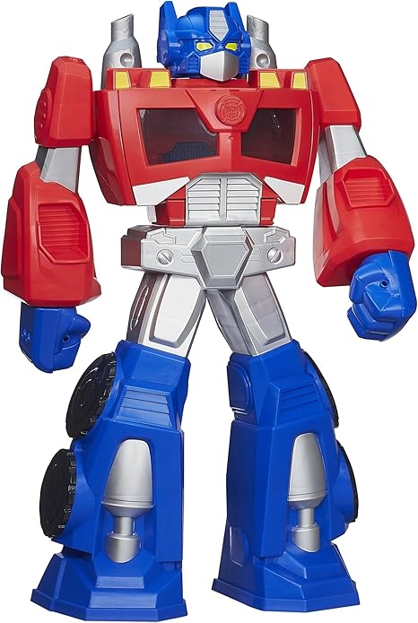 playskool heroes transformers rescue bots epic optimus prime figure