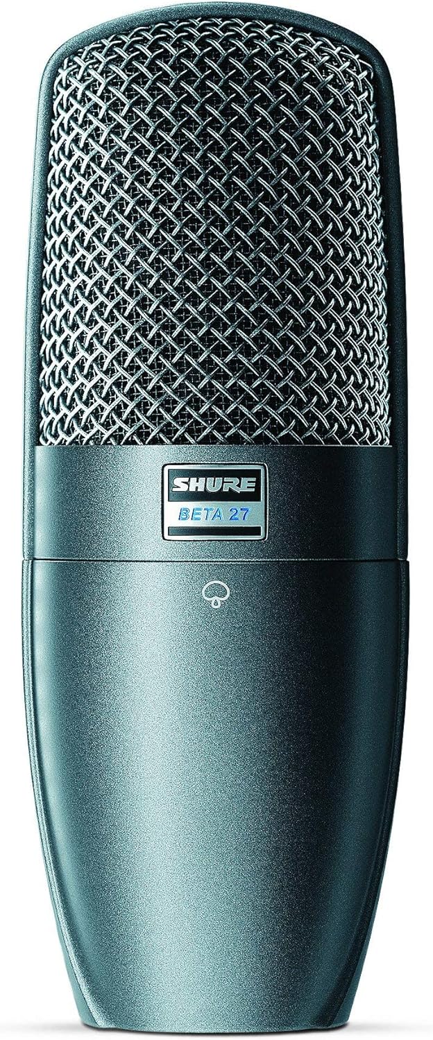 Shure BETA 27 Supercardioid Side-Address Condenser Microphone for Instrument and Vocal Applications (Renewed): Home Audio & Theater