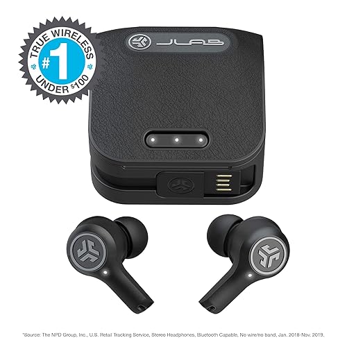 JLab Epic Air ANC True Wireless Bluetooth Earbuds, Active Noise