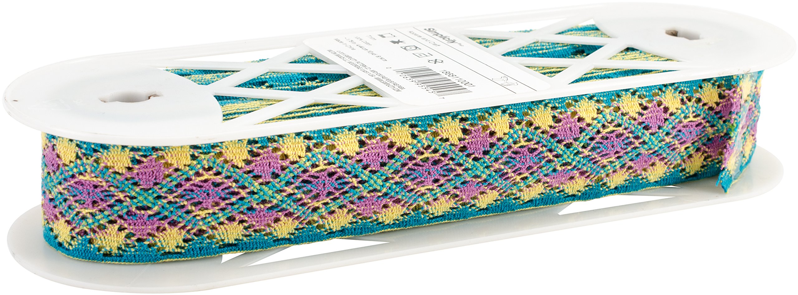Wrights Cluny Lace 1-3/4-inch, Multicoloured, 1-3/4 x 10yd