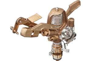 Orbit 2 Pack 3/4 Inch Thread Heavy Duty Brass Impact Impulse Sprinkler System Head - 55016