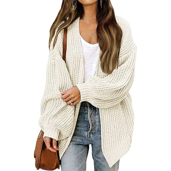 Women's Oversized Cute Lightweight Long Cardigans Fall