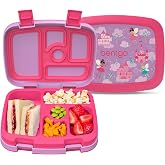 Bentgo Kids Prints Leak-Proof 5-Compartment Bento-Style Kids Lunch Box | Ideal Portion Sizes for Ages 3-7, Durable, Drop-Proof, Dishwasher Safe, PFAS &amp; BPA-Free Materials (Fairies)