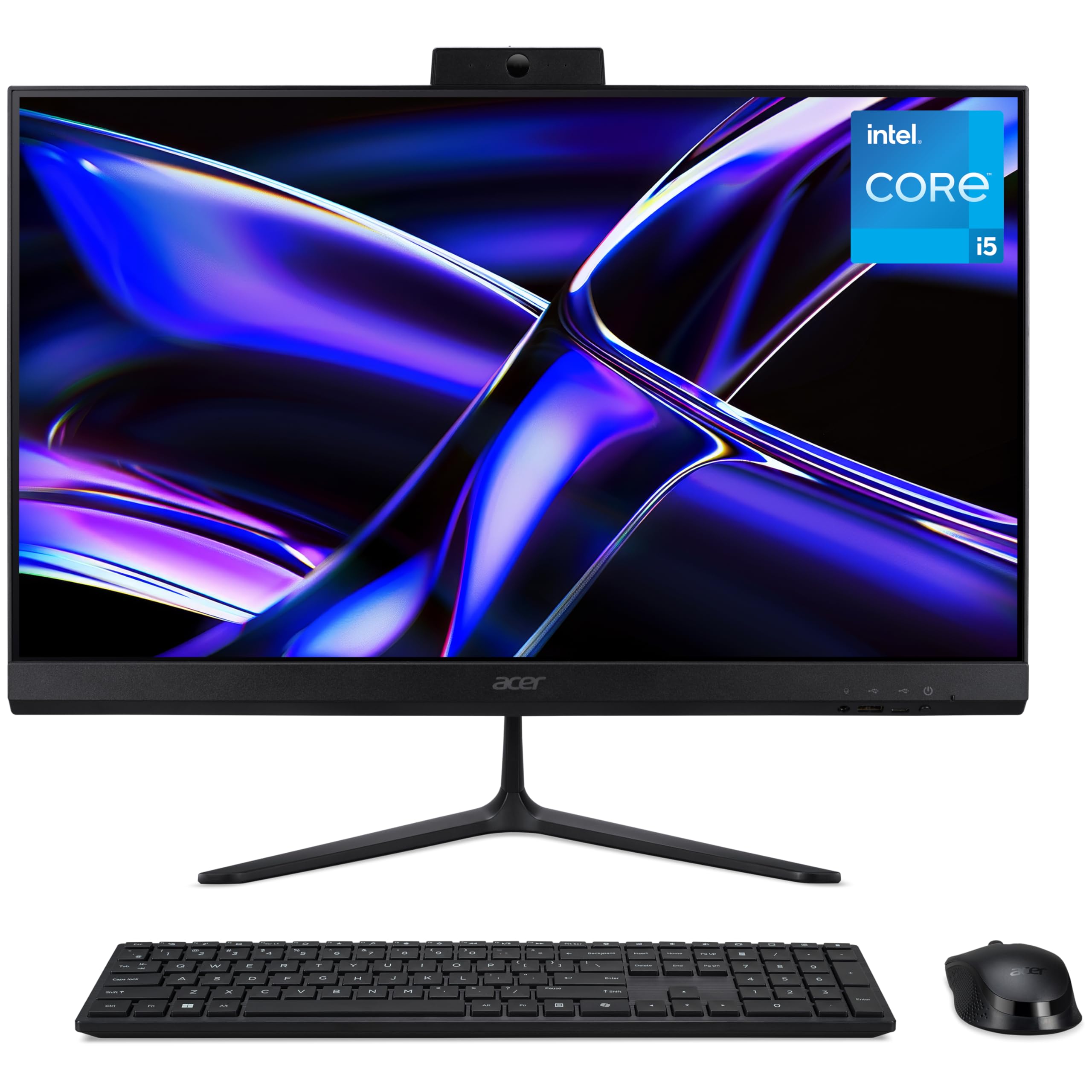 acer Aspire C24-2Y All-in-One Desktop PC - Intel Core i5-13420H, 16GB, 1TB SSD, Integrated Graphics, 23.8" Full HD, Windows 11, Black