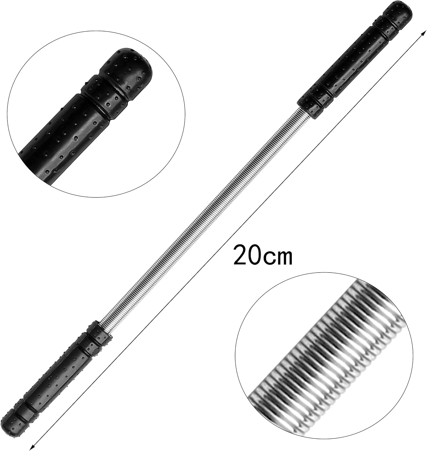 5 Pieces Facial Hair Remover, Stainless Steel Epilator Sticks Threading