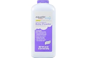 Equate Pure Cornstarch Baby Powder With Lavender and Chamomile, 22oz by Judastice