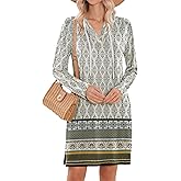 HOTOUCH Womens UPF 50+ Cover-Up Dress Beach SPF Sun Protection Long Sleeve Shirts Dress Lightweight Athletic UV Hoodie