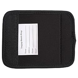 GOWRAPS 5 Pack Neoprene Luggage Handle Wraps for
