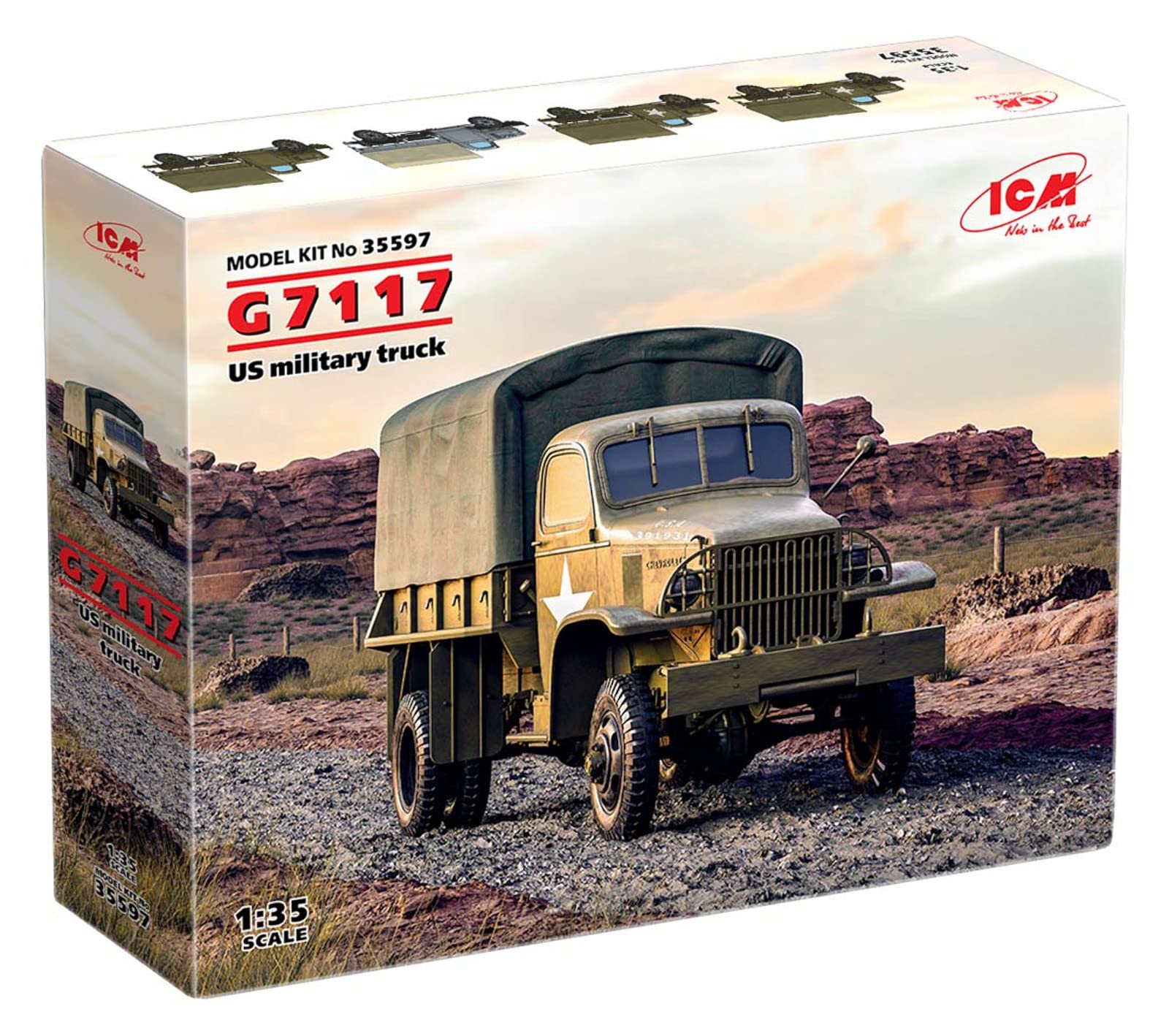 ICM 1:35 - G7117, US Military Truck