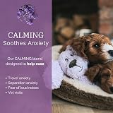 AROMADOG Calm Fleece Dog Toy 24cm Scented Plush with Calming Oils view 2