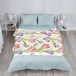 Jbofyee Spring Summer Flowers Throw Blankets All