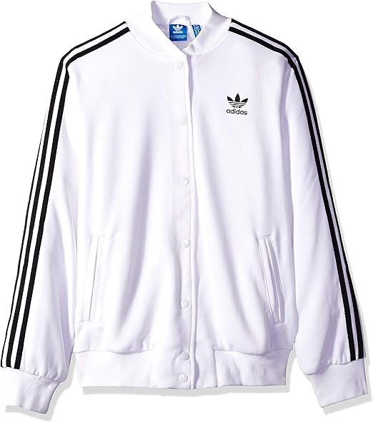 white adidas jacket womens