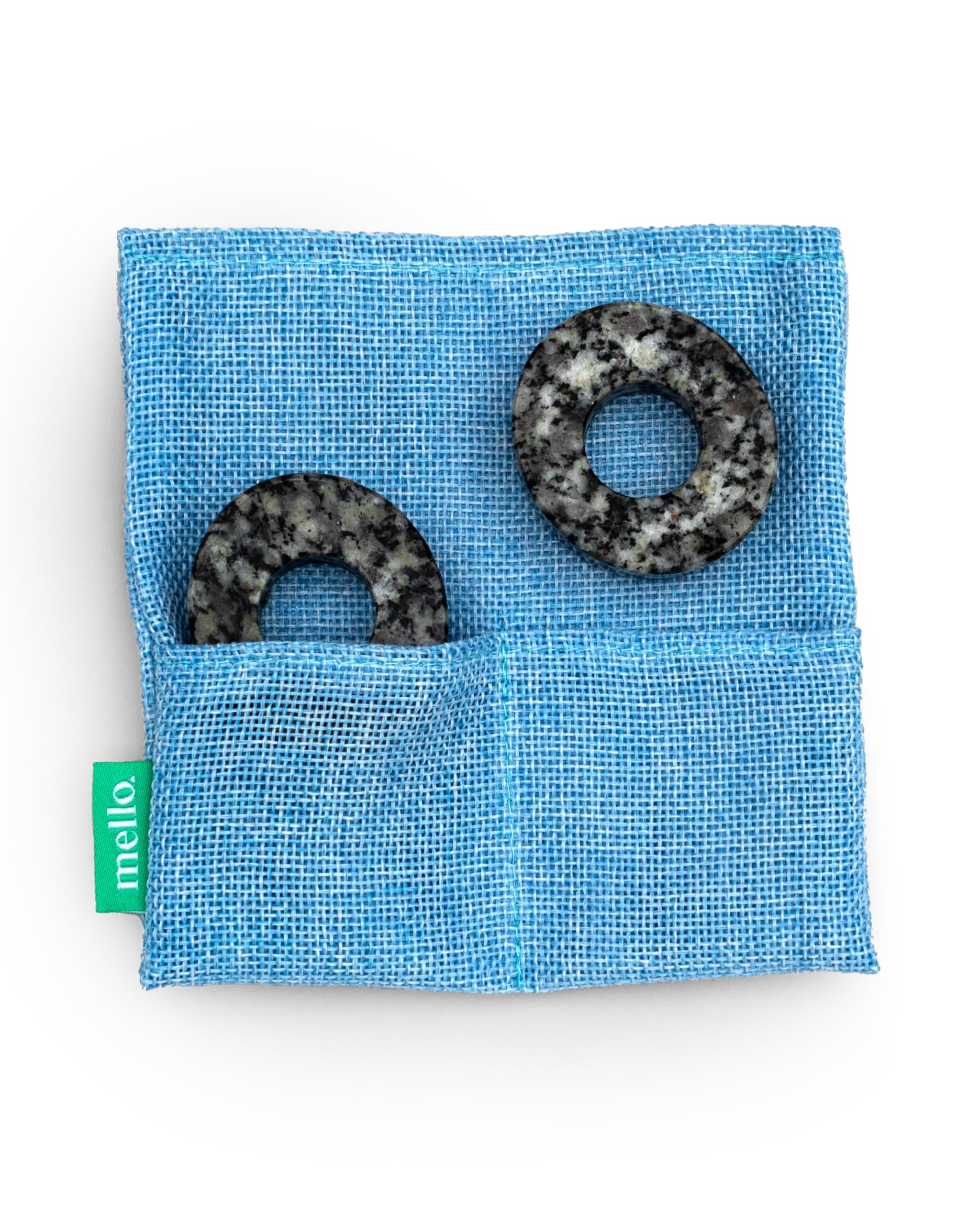 Mello - Stone Eye Masks | Relaxation Gifts for Women & Mindfulness Gifts For Women | Self Care Presents Woman & Pamper Gifts Ladies | Reusable Eye Patches & Masks Puffy Eyes | Bright Eyes