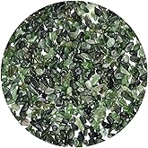 Natural Chip Stone Beads 450pcs Green Canada Jade Chips 5-8mm Genuine Real Irregular Healing Crystal Rocks Hole Drilled DIY Loose Gemstone Beads for Jewelry Making Bracelet Earrings Necklace Crafting