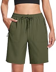 MAGCOMSEN Quick Dry Womens Hiking Shorts