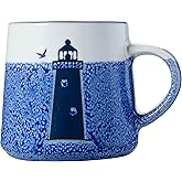 Cape Shore 16 oz Lighthouse Stoneware Artisan Mug