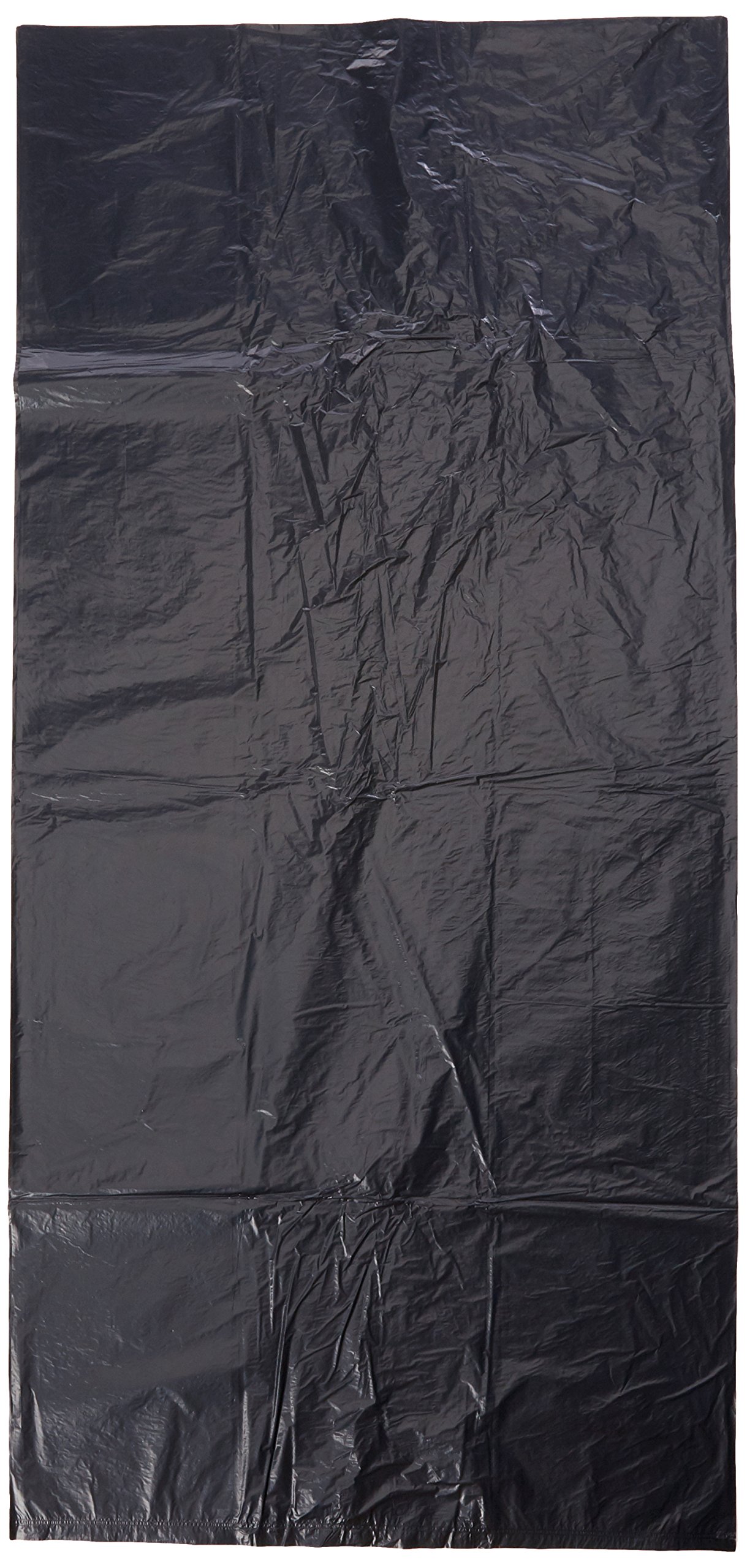 Enov CMR100-BK Polythene Contract Refuse Bag, 100 Gauge, 80 L Capacity, Black (Pack of 200)