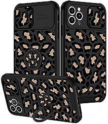 Goocrux Case for iPhone 12 Pro Max Black Luxury