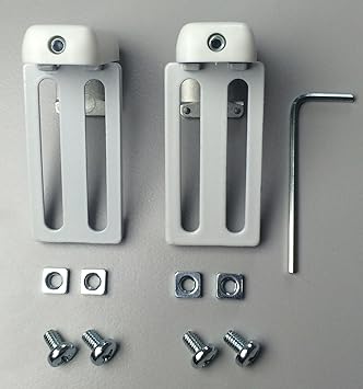 Amazon De Klemmflex Universal Klemmtrager Metall Ohne Bohren Je 2 Stuck Zur Befestigung An