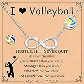 Miss Chipmunk Softball/Football/Volleyball/Soccer/Basketball Necklace for Girls,Sports Accessories Jewelry Gifts for Teen Girls Players Fan Coach Team