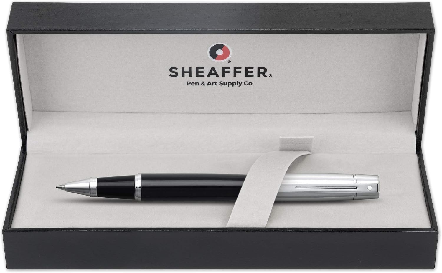 Sheaffer 300 Pen Rollerball pen Laque Noire/Capuchon Chrome, black / black - Image 4