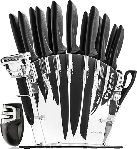 Home Hero 17 Pieces Kitchen Knives Set 