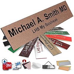 Engraved Name Plates for Door Sign Personalized
