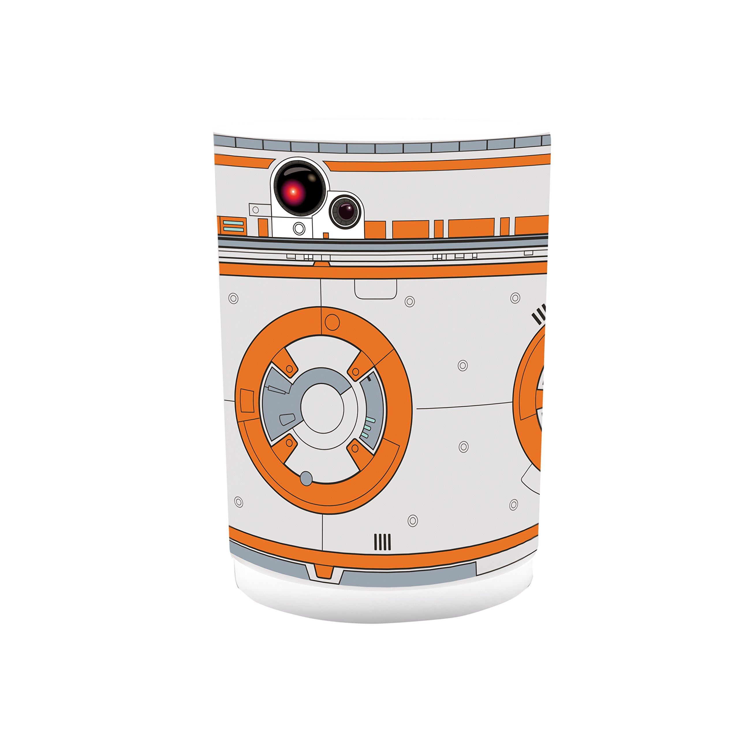 Star Wars BB-8 Boys/Girls Mini Push Down On/Off Battery Powered Bedside Light Includes 3 x1.5V AAA Batteries Ages 6 Up