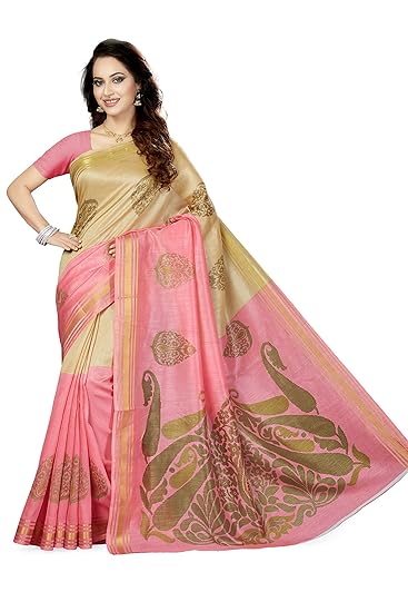 Art Silk Saree with Blouse Piece