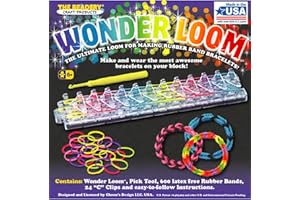 The Beadery Wonder Loom: The Ultimate Loom For Making Rubber Band Bracelets