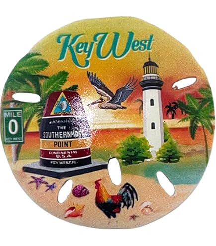 Amazon.com: Key West Sand Dollar Fridge Magnet, Unique Collectible