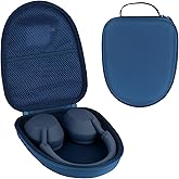 RIYADAone Hard Case Replacement for Sony WH-1000XM6, WH-1000XM5, WH-1000XM4, WH-1000XM3 Noise Canceling Headphones, Portable Travel Headphone Cases (Dark Blue Case)