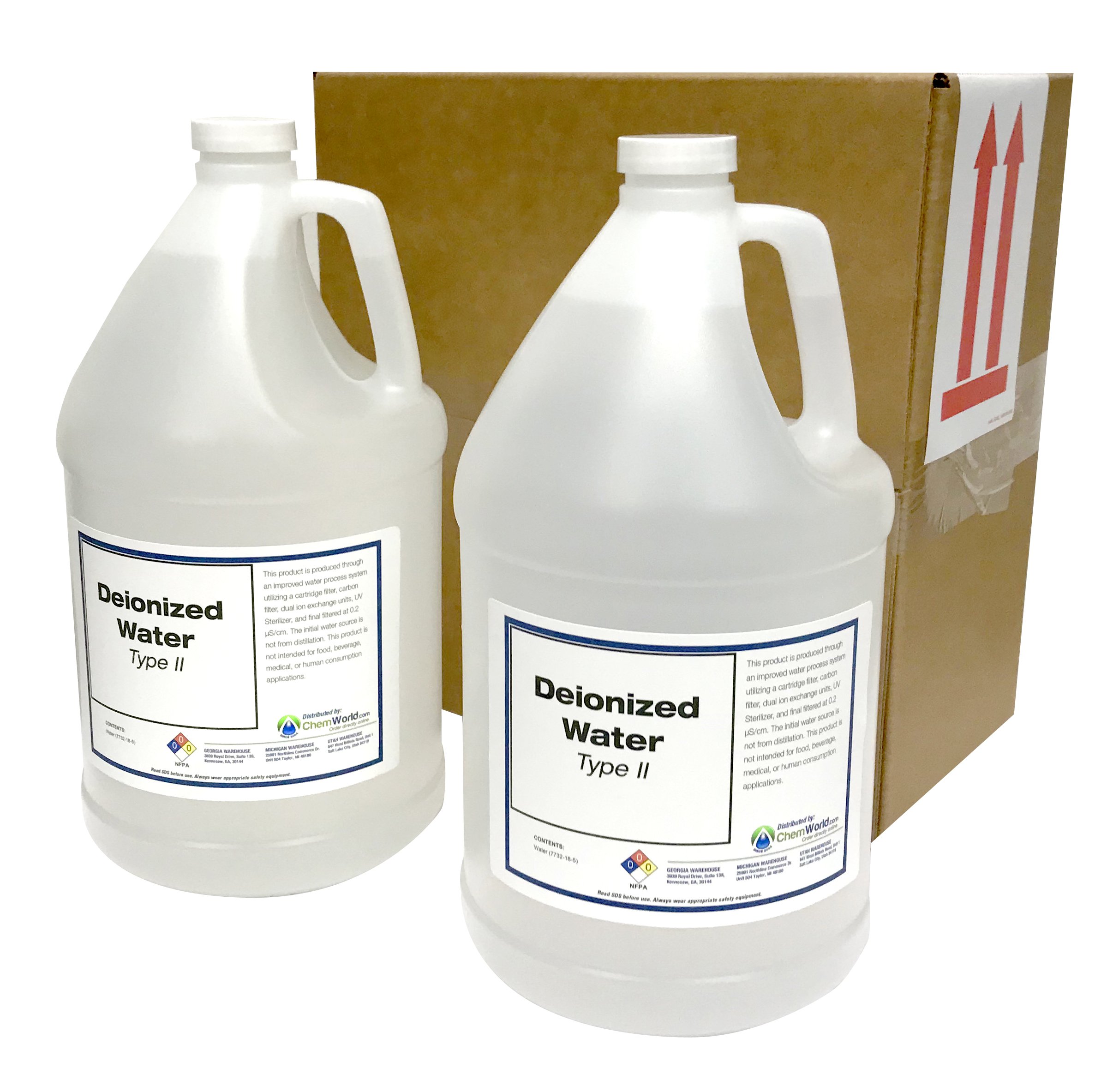 ChemWorld Type II Deionized Water 2x1 Gallons on Galleon Philippines
