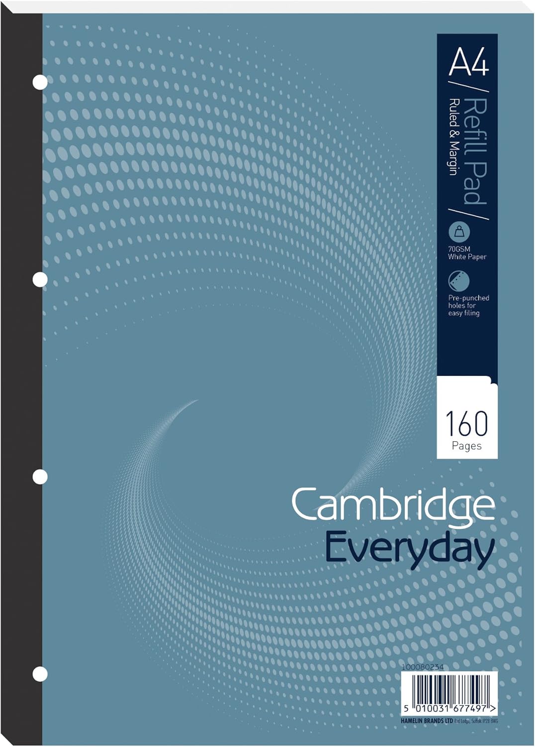 Cambridge Lined Paper A4 Refill Pad, 160 Pages, Pack of 5 Amazon.co.uk
