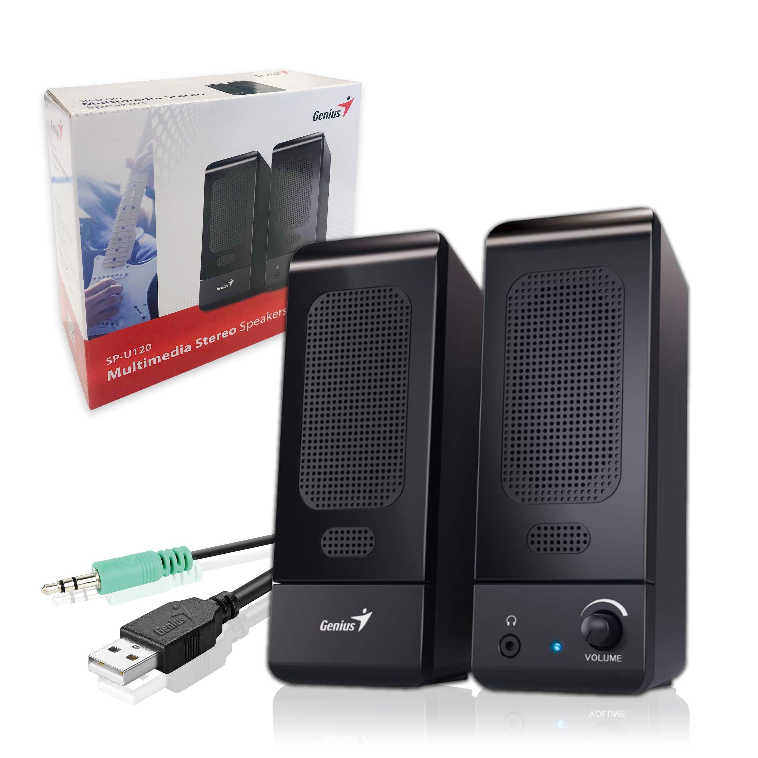 Buy Desktop Speaker Set U120 / Compact Multimedia 2.0 Speakers for PC