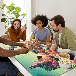 Playmat with Zones for MTG Magic The Gathering, 24