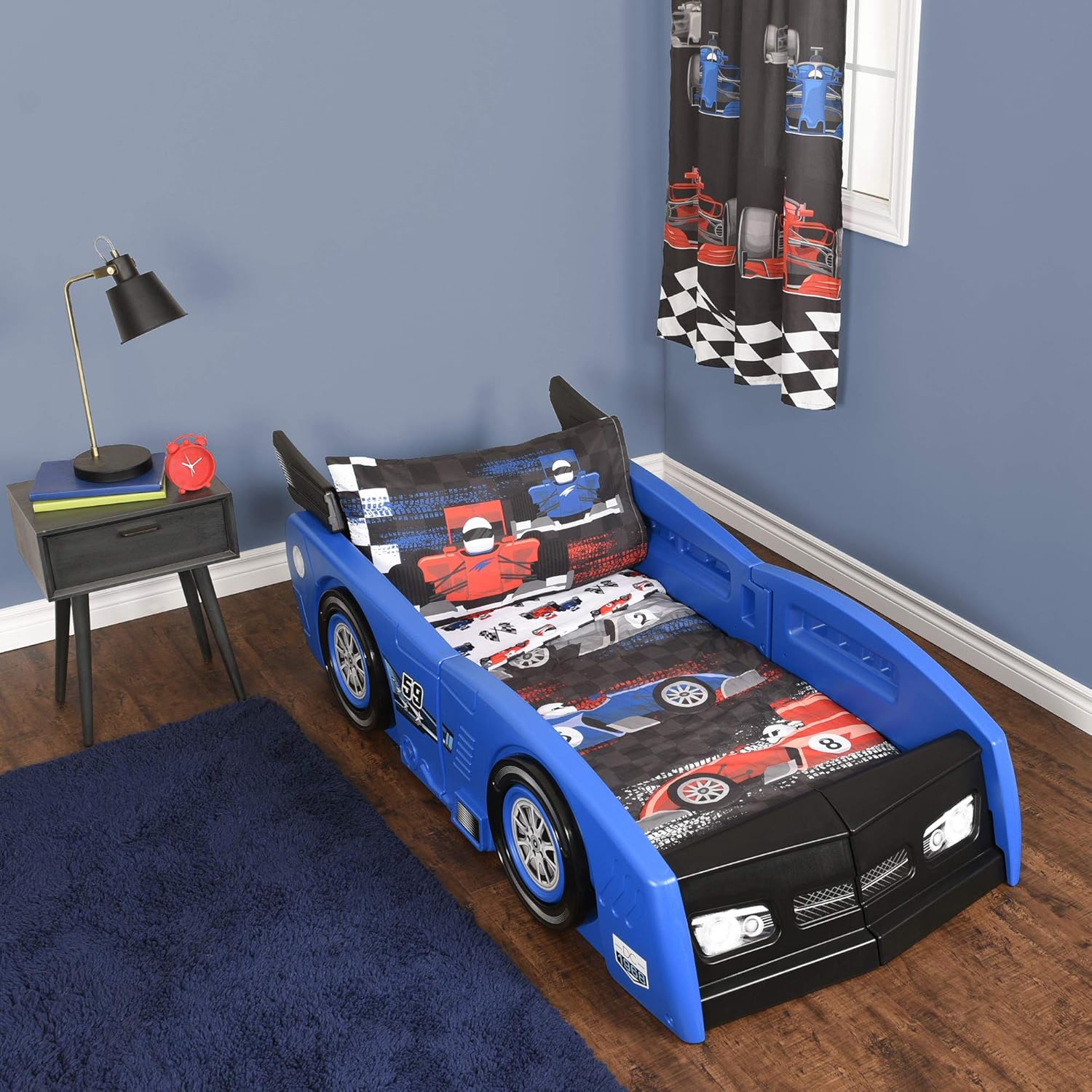Nemcor Race Car 3Piece Toddler Bedding Set (42722311TDSTRACE