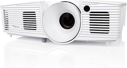 Optoma DH1012 Full 3D 1080p 3200 Lumen DLP Multimedia Projector with MHL Enabled HDMI Port, 18,000:1 Contrast Ratio and 8,000 Hour Lamp Life