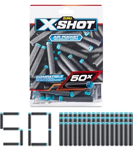 Amazon.com: XSHOT Darts Refill Pack by ZURU Universally Compatible
