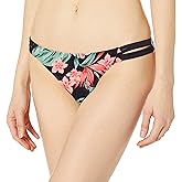 Flirty Surf Rider Bikini Bottom Swimsuit Black